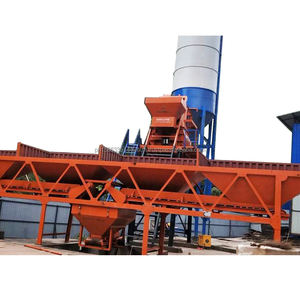 Planta modular de hormigón lista para mezclar pequeña mini planta portátil de mezcla de hormigón - Product Image 1