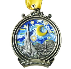 Precio al por mayor de fábrica Venta caliente Aleación de zinc Esmalte suave Medallas personalizadas - Product Image 5