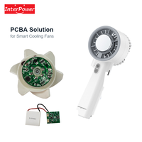 Carte de commande PCBA pour ventilateur de refroidissement à température contrôlée intelligente, carte mère pour ventilateur portable à moteur BLDC, développement personnalisé HW/SW