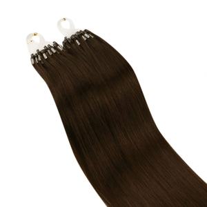 Extensions de cheveux Remy lisses 100% brésiliennes à micro-anneaux, 8-32 pouces, toutes couleurs, permanentes - Product Image 4