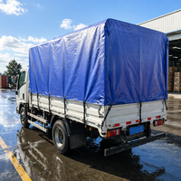 Bâche en PE imperméable pour camion, bâche en HDPE robuste avec œillets pour le toit d'un remorque ou d'un conteneur