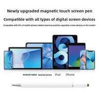 Prix d'usine, vente en gros, stylo tactile magnétique universel quatre-en-un Meepss en métal, encre pour l'écriture manuscrite, compatible avec iPad Android