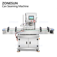 ZONESUN ZS-AFK300 automatique bière Pop peut nourriture en aluminium boîte de conserve bouchon Machine de capsulage