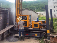 XSL1500 Foreuse sur chenilles à force de levage de 1500 kN pour le groutage de fondations et de puits profonds (CBM)