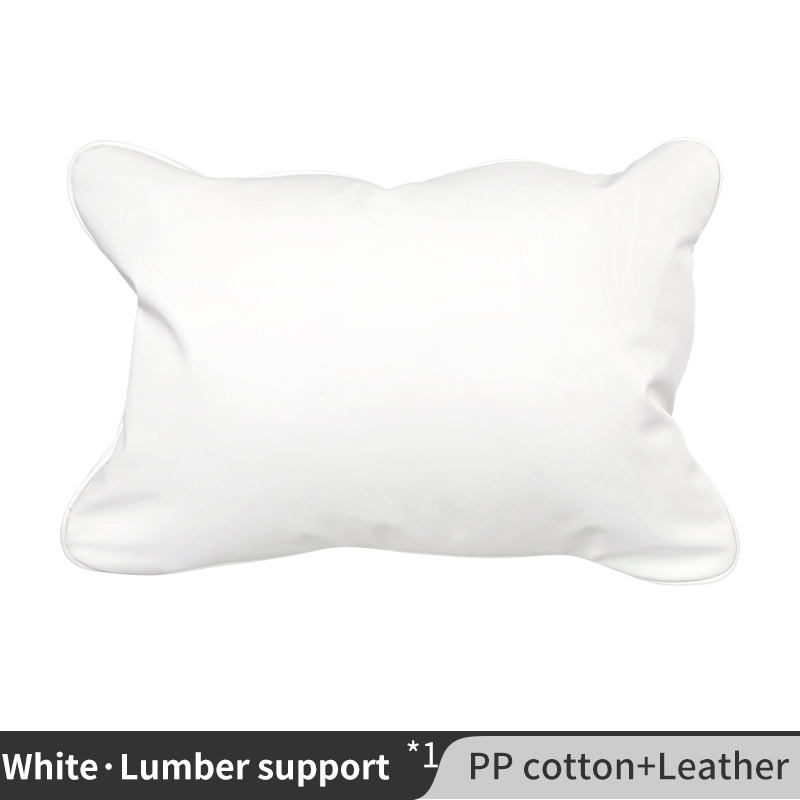 Blanco-Cojín lumbar