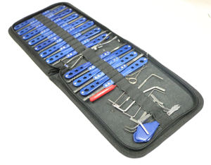 Juego de Herramientas de Cerrajería de Alta Calidad para Prácticas de Aprendizaje, 30 Piezas, Herramientas Profesionales Multifuncionales para Abrir Cerraduras de Automóviles - Product Image 2