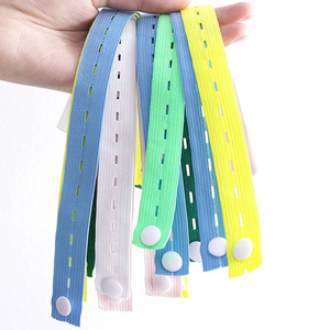 Elastic Clothes Binding Strap Solid Color Home Textile Use With Folded Clothing Storage Solution - Product Image 5