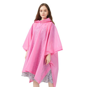 Women's <strong>Waterproof</strong> Long Raincoat with Hat Ladies <strong>for</strong> <strong>Poncho</strong> <strong>for</strong> Camping and Tours Adults Rain Coat <strong>for</strong> Rainy Days - Product Image 4