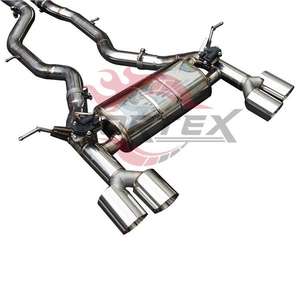 Escape Catback Valvetronic de Acero Inoxidable SUS304 VORTEX OEM para BMW F80 M3/F82 M4 S55 3.0T 2014-2018 - Product Image 4