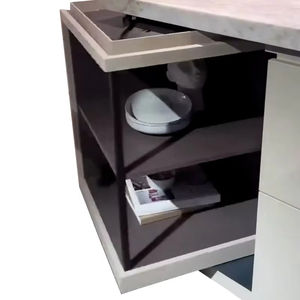 Accesorios Modernos para Gabinetes de Cocina, Giratorios 360 Grados, de Hierro, PVC y Plástico, Color Plateado, Capacidad de Carga de 80 kg - Product Image 2