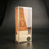 Boîte de présentation pliable en PET transparent de luxe avec languette de suspension pour bijoux, souvenirs, cadeaux, présentation, emballage de vente au détail