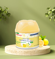 Gel solide de parfum citron longue durée pour voiture rafraîchissante personnalisée Rayshine pour parfum d'air 100 G