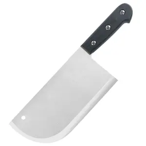Stainless Steel 9 inch Meat Cleaver Knife With ABS Handle Heavy Duty Bone Chopper For Butcher