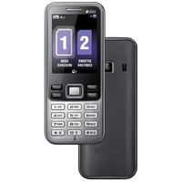 Teléfono Móvil 100% Original al por Mayor SM-C3322 2G Global Desbloqueado GSM HSPA E con Teclado Qwerty, Sistema Operativo Symbian, Doble SIM