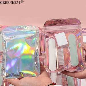 Nouvel ensemble d'outils à ongles jetables Mini blocs de tofu tampon à ongles bâtons en bois brosses en corne de vache 5 pièces ensemble de limes à ongles - Product Image 3