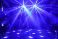 Télécommande DMX LED Laser Strobe Disco DJ Faisceau Spot Scène Éclairage Effet Fête Danse Club Mariage Papillon Lumière