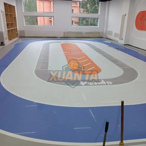 Suelo para Cancha de Bádminton Aprobado por la BWF, Tapete Antideslizante de <span class=keywords><strong>Alta</strong></span> Elasticidad para Cancha de Bádminton Interior Estándar Profesional - Product Image 4