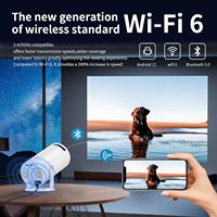 Mini projecteur A13 Android 14 Rohs 4K avec manuel pour le divertissement à domicile
