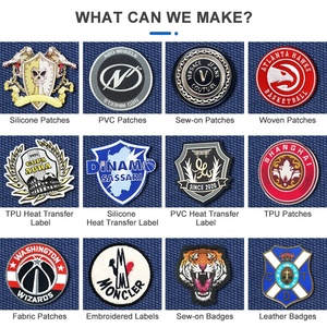 Nhà Máy Tùy Chỉnh Dập Nổi <span class=keywords><strong>Silicone</strong></span> T Áo Sơ Mi Cao Su Xác Thực Tag Nhãn Sắt Trên Bản Vá 3D Bóng <span class=keywords><strong>Silicone</strong></span> Truyền Nhiệt Logo Nhãn - Product Image 3