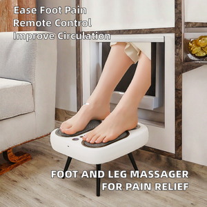 Rechargeable Foot and Leg Massager with 3 Modes Wireless <b>Remote</b> <b>Control</b> for Foot/Leg Pain Relief & Boost Blood Circulation - Product Image 2