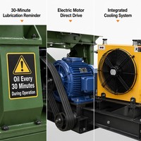 Broyeur à disques pour pailles 22KW 24 lames pour blé, maïs, arachides, coton, lames anti-usure, changement rapide sans outil, faible coût d'entretien, OEM