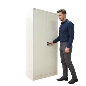 <span class=keywords><strong>Armadio</strong></span> in <span class=keywords><strong>Metallo</strong></span> Autoportante con Design Moderno e Resistente, Portatile e Pieghevole per Appartamenti, Camere da Letto, Soggiorni e Arredamento Domestico - Product Image 6
