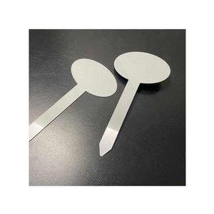 Antico e moderno UV stampato sublimazione in alluminio metallo cortile segno spazi vuoti bianco personalizzato palo di targa commemorativa - Product Image 6