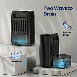 חשמל ביתיים 2 ליטר חכם dehumidifier