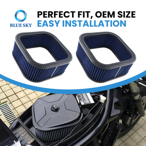 Filtro Aria per Moto Sostitutivo HD-1102 29437-01 29437-01A EO82A6 per <span class=keywords><strong>Harley</strong></span> V-ROD <span class=keywords><strong>VRSC</strong></span> 2002-2006 69CI - Product Image 6