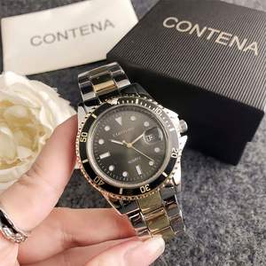 Reloj de pulsera para hombre de buena calidad, resistente al agua, OEM, ODM, con logotipo personalizado, de alta gama, de acero inoxidable, de cuarzo. - Product Image 1