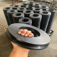 Bague d'espacement en plastique PE durable pour composants de machines OEM, taille personnalisée, service OEM de précision sur mesure