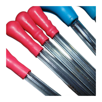 1 ml 2 ml 3 ml 5 ml 10 ml 15 ml Utilisation en laboratoire Caoutchouc de silicone de couleur rouge utilisé avec des pipettes Pasteur en verre à bulbe.