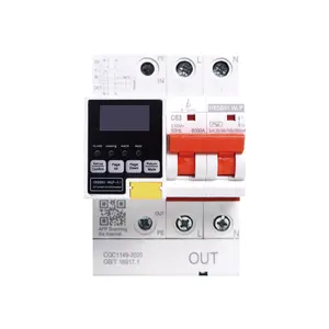 A1 2P electrical system real-time monitoring smart circuit breaker anti-shock circuit breaker