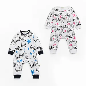 Wholesale Plus Size Custom Print Baby Clothing Rompers For 2 Year Old Baby