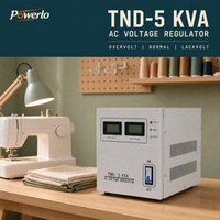 Stabilisateur de tension automatique monophasé TND 5KVA 220V pour la protection des appareils électroménagers