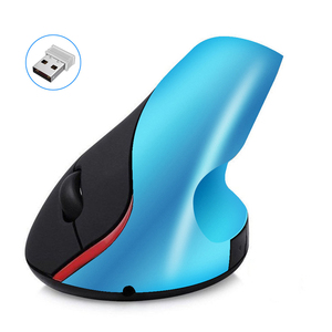 Ergonomic <span class=keywords><strong>USB</strong></span> giao diện pin inalambrico dọc không dây 2.4G chuột di động chuột cho Máy Tính Xách Tay PC - Product Image 3