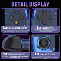 Consola de Juegos Portátil Personalizada R36H Promax, Pantalla IPS de 4.2'', WIFI, Batalla en Línea, Consola de Juegos Arcade Portátil para Viajes