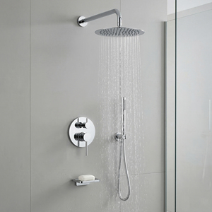 Rubinetto per Vasca da Bagno alla Moda con Singolo Foro, Finitura Nichel Spazzolato, Valvola in Ceramica, <span class=keywords><strong>Antigoccia</strong></span> e Antiperdita - Product Image 3