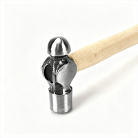Marteau à tête sphérique avec manche en bois, tailles multiples 0.5P-3P, pour usage industriel, domestique et de construction, support OEM ODM