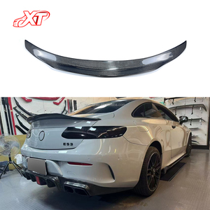 Aileron de coffre de style PSM en fibre de carbone W238 pour <span class=keywords><strong>Mercedes</strong></span> Benz Classe E Coupé <span class=keywords><strong>E53</strong></span> E300 2017-20, mise à niveau de la voiture, aileron arrière - Product Image 2