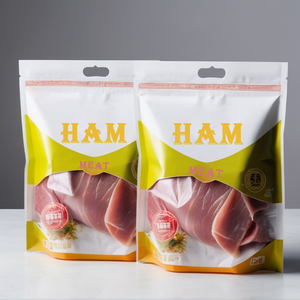 Pochette plate thermoscellée à impression personnalisée pour four à rôtir cuisson sous vide étanche aux fruits <span class=keywords><strong>de</strong></span> mer viande <span class=keywords><strong>jambon</strong></span> sac - Product Image 2