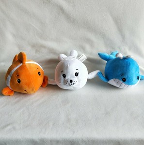 Sang Trọng Bé Cá Đồ Chơi, Bộ Cá Thân Bẹt, Có Con Dấu Và Cá Mập - Product Image 2