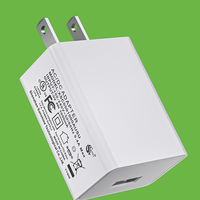 Cargador de Pared Mini USB con Certificación CE GS, Enchufe Europeo, 5v 1a 2a 2.5a 3a