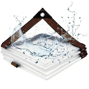 Bâche Poly transparente pour jardin couverture de plante imperméable poulailler Camping - Product Image 2