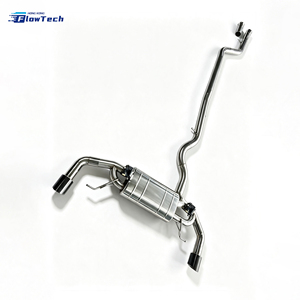 ระบบท่อไอเสียแคทแบคสมรรถนะสูงสำหรับ BMW M235i M135i F21 F20 N55 3.0T ผลิตจากสแตนเลส 304 พร้อมวาล์วควบคุมเสียงแบบ Valvetronic ใช้ได้กับ OEM - Product Image 1