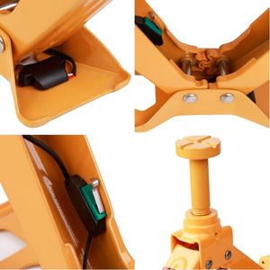 Ananke Tools - Gato Hidráulico Eléctrico de 12V, 1-10T, Acero Aleado, Kit de Herramientas de Emergencia para Reparación de Automóviles, 37cm de Altura, 5.2kg - Product Image 6