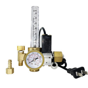 Réducteur de pression électrique tout cuivre pour CO2, 191, pour chauffage, manomètre de gaz dioxyde de carbone, fournitures de soudage et de brasage pour le sud-est - Product Image 1