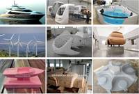 3D 4D 5D Formenbau-Statuen CNC-Maschine 5-Achsen, CNC-Fräse 5-Achsen