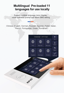 PGST 투야 스마트 와이파이 4G/<span class=keywords><strong>GSM</strong></span> 휴대용 홈 보안 시스템 ABS 알렉사 433MHz 무선 주파수와 호환 - Product Image 5