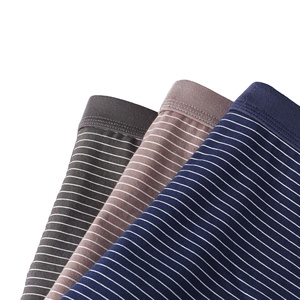 Lâche respirant rayé coton hommes sous-vêtements hommes Boxer slips sous-vêtements grande taille hommes sous-vêtements - Product Image 1